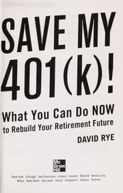 Tapa de Save my 401(k)!