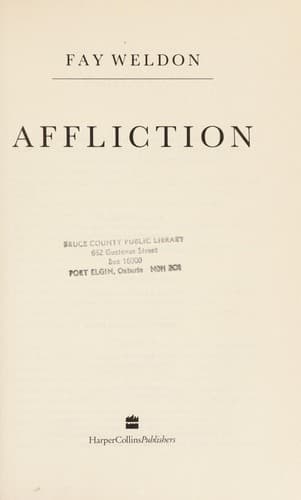Tapa de Affliction