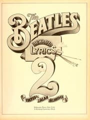 Tapa de The Beatles illustrated lyrics