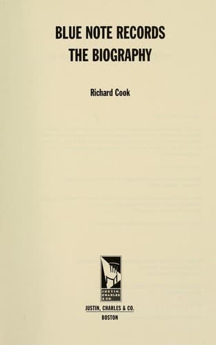 Tapa de Blue Note Records : the biography