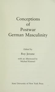 Tapa de Conceptions of postwar German masculinity
