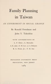 Tapa de Family planning in Taiwan