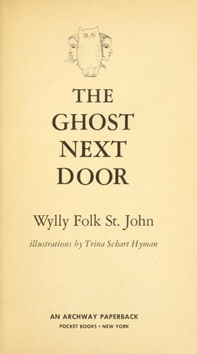 Tapa de The Ghost Next Door