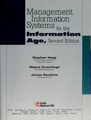 Tapa de Management information systems for the information age