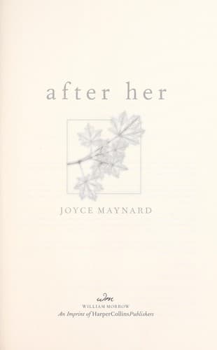 Tapa de After her