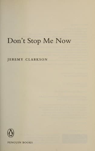 Tapa de Don't stop me now
