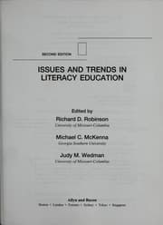Tapa de Issues and trends in literacy education
