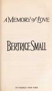 Tapa de A memory of love