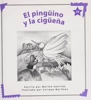 Tapa de El pingüino y la cigüeña