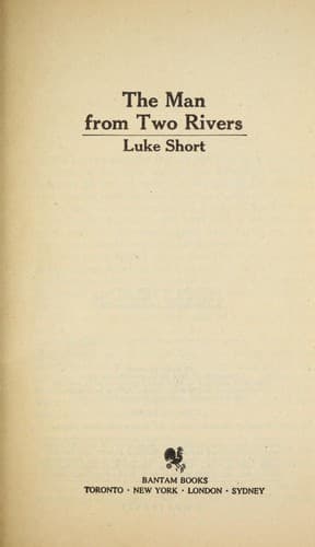 Tapa de The Man From Two Rivers