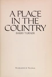 Tapa de A place in the country