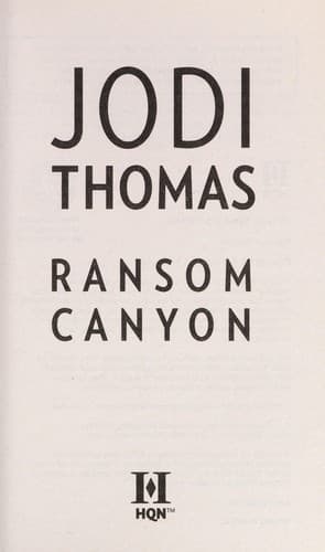 Tapa de Ransom Canyon