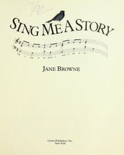 Tapa de Sing me a story