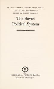 Tapa de The Soviet political system
