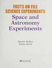 Tapa de Space and astronomy experiments