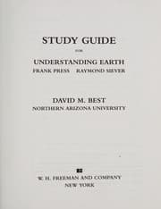 Tapa de Study guide for Understanding earth