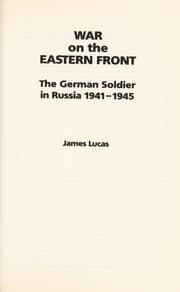 Tapa de War On the Eastern Front the G