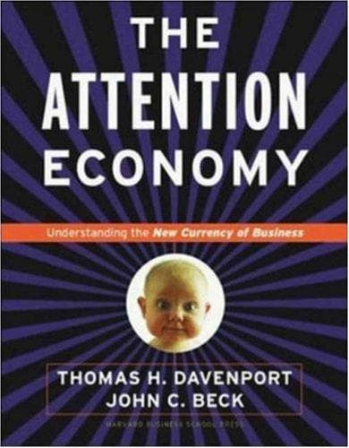 Tapa de Attention Economy