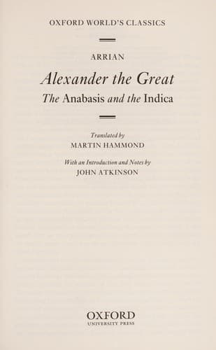Tapa de Alexander the Great