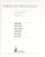 Tapa de American democracy