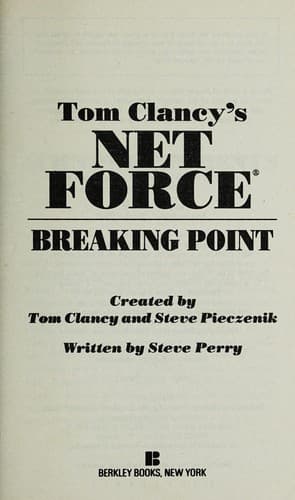 Tapa de Tom Clancy's Net force : Breaking Point