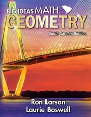 Tapa de Big Ideas Math Geometry South Carolina