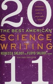 Tapa de The Best American Science Writing 2011