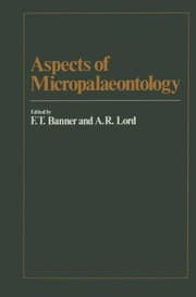 Tapa de Aspects of Micropalaeontology