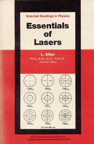 Tapa de Essentials of Lasers