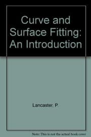 Tapa de Curve and surface fitting