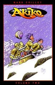 Tapa de "Akiko, Vol. Two (The Menace of Alia Rellapor, Book Two) (All-Ages Comic Book, Issues 8 to 13)