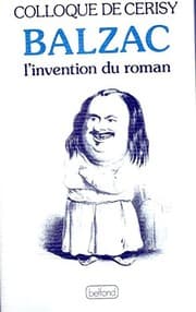Tapa de Balzac, l'invention du roman