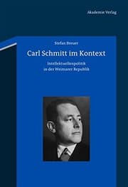 Tapa de Carl Schmitt im Kontext (German Edition)