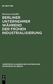 Tapa de Berliner Unternehmer während der frühen Industrialisierung