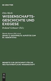 Tapa de Wissenschaftsgeschichte und Exergese