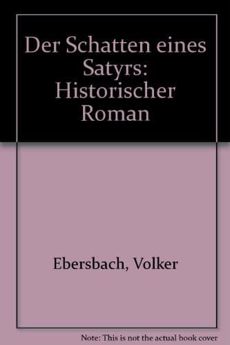 Tapa de Der Schatten eines Satyrs