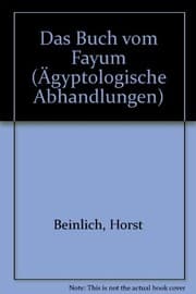 Tapa de Das Buch vom Fayum
