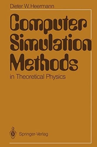 Tapa de Computer simulation methods in theoretical physics