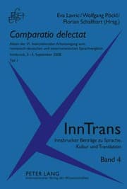 Tapa de Comparatio delectat: Akten der VI. Internationalen Arbeitstagung zum romanisch-deutschen und innerromanischen Sprachvergleich- Innsbruck, 3.-5. ... (French, German and Spanish Edition)