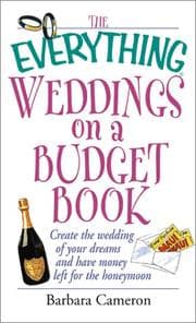 Tapa de The everything weddings on a budget book