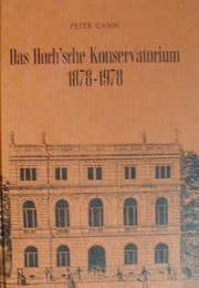 Tapa de Das Hoch'sche Konservatorium in Frankfurt am Main