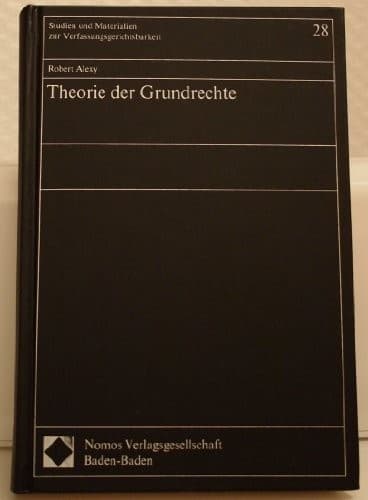 Tapa de Theorie der Grundrechte