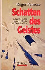 Tapa de Schatten des Geistes: Wege zu einer neuen Physik des Bewußtseins (German Edition)