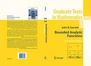 Tapa de Bounded Analytic Functions (Graduate Texts in Mathematics Book 236)