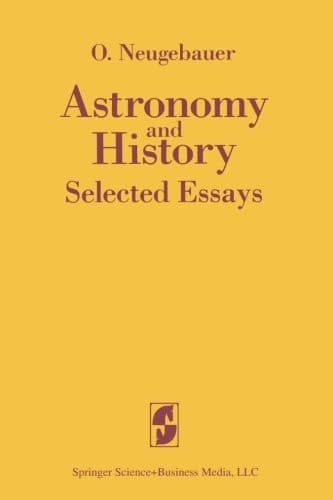 Tapa de Astronomy and history