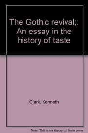 Tapa de The Gothic revival