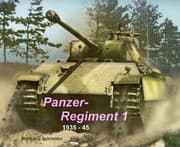 Tapa de Panzer Regiment 1: 1935-45 (English and German Edition)
