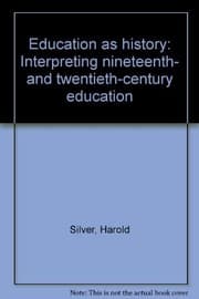 Tapa de Education as history