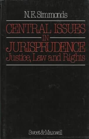 Tapa de Central issues in jurisprudence