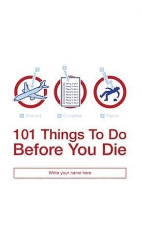 Tapa de 101 Things to Do Before You Die